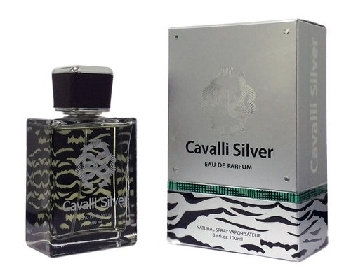 Парфюмерная вода Cavalli Silver Pour Homme 100 мл