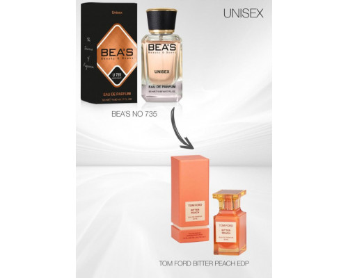 BEAS (Beauty & Scent) U 735 - Tom Ford Bitter Peach 50 мл