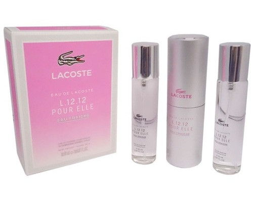 LACOSTE L.12.12 POUR ELLE EAU FRAICHE- НАБОР MINI 3Х20 мл