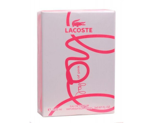 LACOSTE JOY OF PINK - НАБОР MINI 3Х20 мл