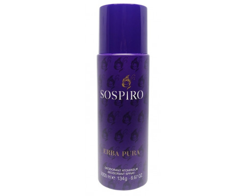 Парфюмированный дезодорант Sospiro Erba Pura 200 ml (Для женщин)