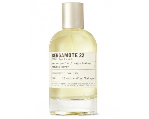 Парфюмерная вода Le Labo Bergamote 22 100 ml (Унисекс)