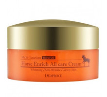 Крем для лица питательный с лошадиным жиром Deoproce Horse Enrich All Care Cream (Korea original) (7550)