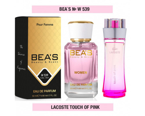 BEAS (Beauty & Scent) W - 539 Lacoste Touch of Pink 50 мл