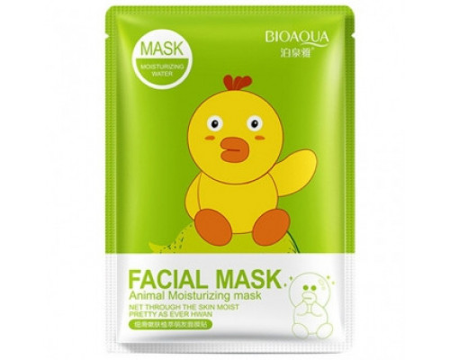 Тканевая маска Bioaqua Facial Mask Animal-Птичка