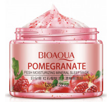 Ночная маска для лица с гранатом BIOAQUA Pomegranate (7150)