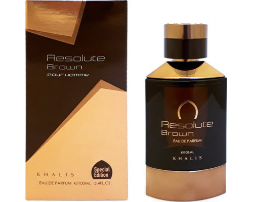 Парфюмерная вода Khalis Resolute Brown Pour Homme 100 мл