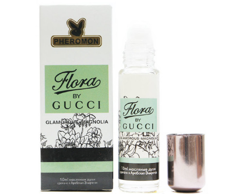 Масляные духи с феромонами Gucci Flora by Gucci Glamorous Мagnolia 10ml