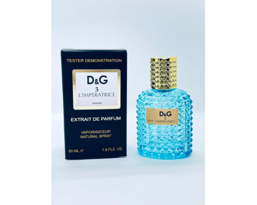 VIP TESTER Dolce & Gabbana 3 L`imperatrice 60ML