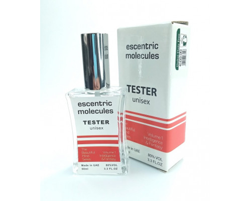 Escentric Molecules The Beautiful Mind Series Vol-1 Intelligence & Fantasy (unisex) - TESTER 60 мл