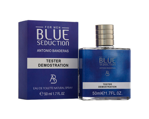 Tester 50ml - Antonio Banderas Blue Seduction For Man