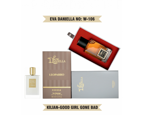 Eva Daniella № W-106- Kilian Good Girl Gone bad 100 мл -ПОДАРОЧНАЯ УПАКОВКА