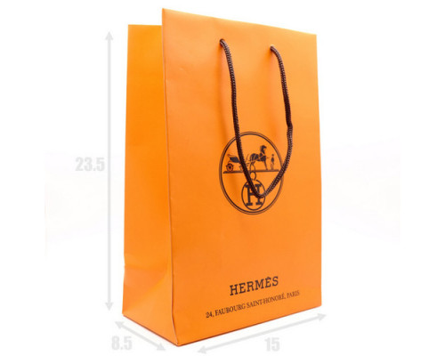 ПОДАРОЧНЫЙ ПАКЕТ HERMES 23.5Х8.5Х15