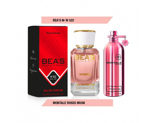 BEAS (Beauty & Scent) W 522 - Montale Roses Musk For Women 50 мл