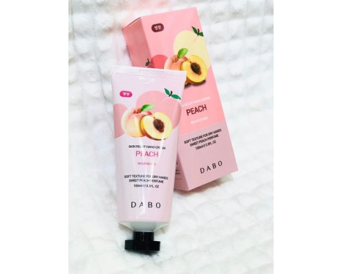 Крем для рук DABO Peach с экстрактом персика (КОРЕЯ)