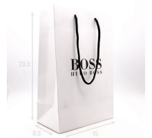 ПОДАРОЧНЫЙ ПАКЕТ HUGO BOSS 23.5Х8.5Х15