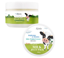 Ночная маска эластичность и сияние с молочным протеином Esfolio Milk Jelly Pack (KOREA ORIGINAL) (2400)