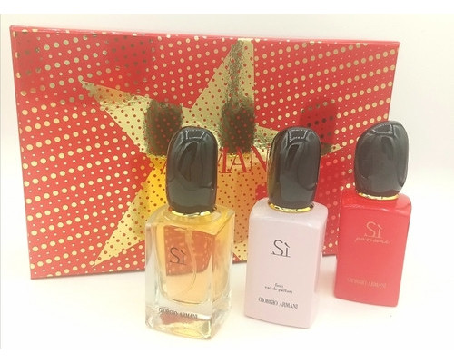 Подарочный набор Giorgio Armani Si 3x30ml