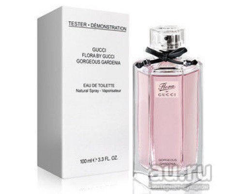 Тестер Flora By Gucci Gorgeous Gardenia 100 мл (EURO)