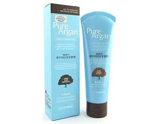 Пилинг гель для лица Welcos Ecoennea Pure Argan Tone Up Peeling Gel ,120g (Korea original) (7300)