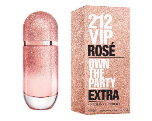 Парфюмерная вода Carolina Herrera 212 VIP Rose Own The Party Extra 80 мл