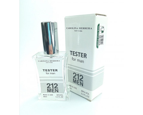 Carolina Herrera 212 Men (for man) - TESTER 60 мл