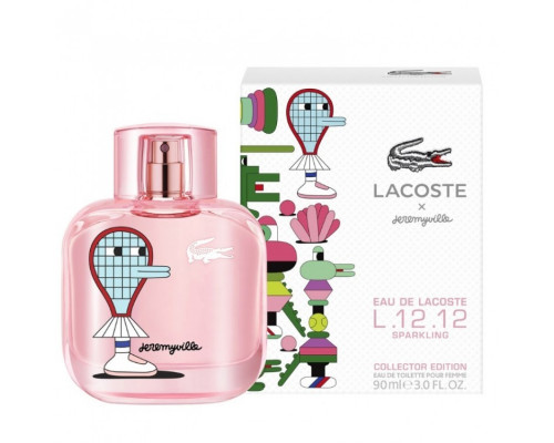 Туалетная вода Lacoste L.12.12 Sparkling Collector Edition Pour Femme x Jeremyville 90 ml