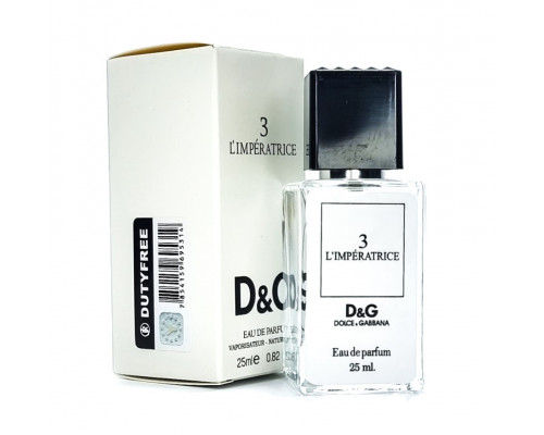 Мини-парфюм 25 ml ОАЭ Dolce & Gabbana 3 LImperatrice