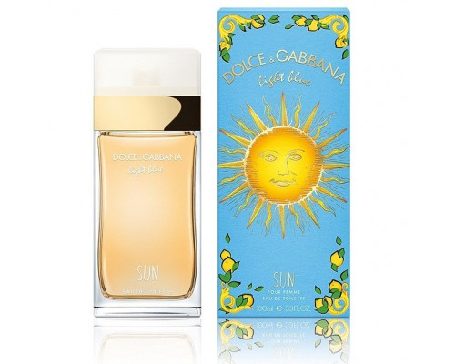 Туалетная вода Dolce & Gabbana Light Blue Sun pour Femme 100 ml