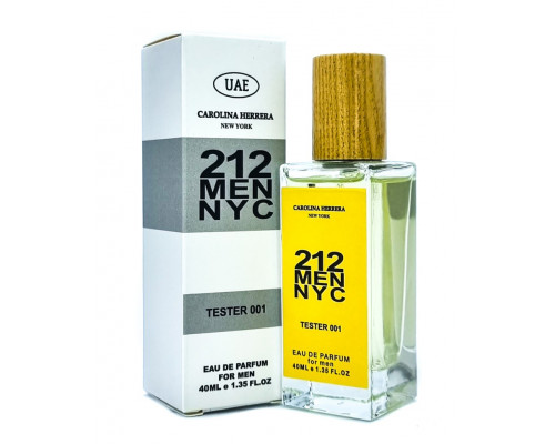 Тестер 40 мл UAE № 001 Carolina Herrera 212 Men