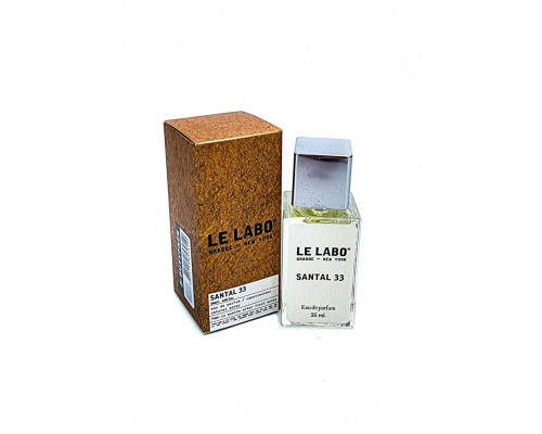 Мини-парфюм 25 ml ОАЭ Le Labo Santal 33