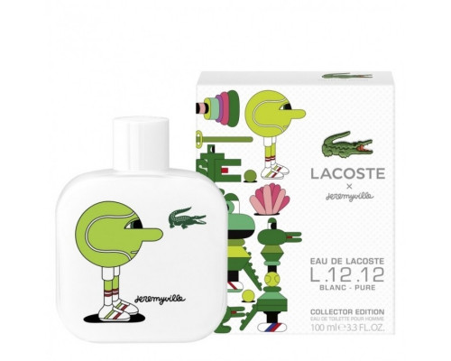 Туалетная вода Lacoste Eau De Lacoste L.12.12 Blanc Pure Collector Edition Pour Homme x Jeremyville 100 ml