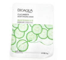 Тканевая маска с экстрактом огурца BioAqua Cucumber Moisturizing Mask