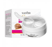 Патчи гидрогелевые Sadoer Snail Reorganize Collagen Eye Mask 60 шт