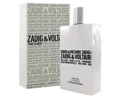 Тестер Zadig & Voltaire This is Her 100 мл (EURO)