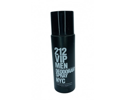 Парфюмированный дезодорант Carolina Herrera 212 VIP Men 200 ml (Для мужчин)