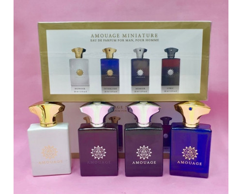 Подарочный набор Amouage Miniature Por Homme 4х30мл