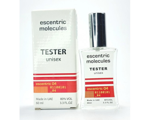 Escentric Molecules Escentric 04 (unisex) - TESTER 60 мл