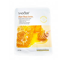 Тканевая маска с медом Sadoer Plant Mask Series Honey Soft Smooth Mask