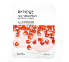 Тканевая маска с экстрактом граната BioAqua Red Pomegranate Moisturizing Mask