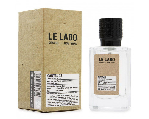 Мини-парфюм 30 мл ОАЭ Le Labo Santal 33