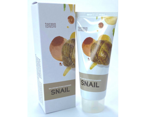 Пенка для умывания с улиткой Tenzero Balansing Foam Cleanser Snail 100 мл