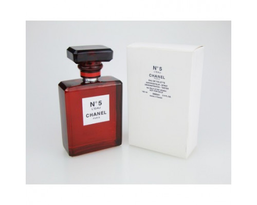 Тестер Chanel № 5 leau  Red Edition 100 мл (EURO)