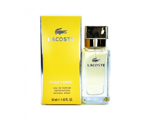 Мини-парфюм 42 мл Lacoste Pour Femme