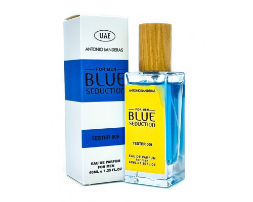 Тестер 40 мл UAE № 009 Antonio Banderas Blue Seduction for Men