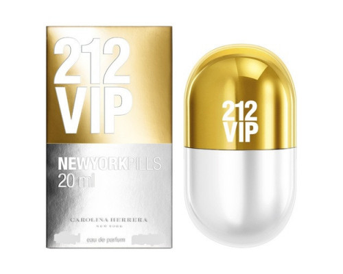 Туалетная вода Carolina Herrera 212 VIP New York Pills 80 мл