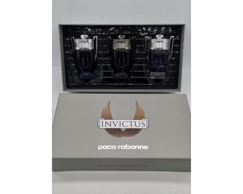 Подарочный набор Paco Rabanne Invictus 3х30 мл