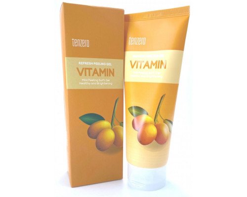 Пилинг-гель для лица с витаминами Tenzero Refresh Peeling Gel Vitamin 180 мл (Оригинал)