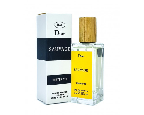 Тестер 40 мл UAE № 116 Christian Dior Sauvage Eau de Parfum