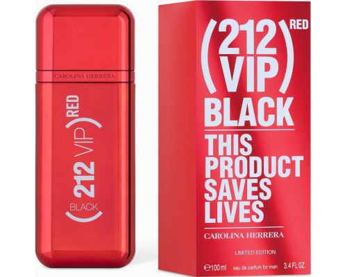 Парфюмерная вода Carolina Herrera 212 VIP Black Red 100 мл